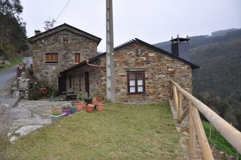 شقة Apartamento El Acebo San Tirso de Abres المظهر الخارجي الصورة
